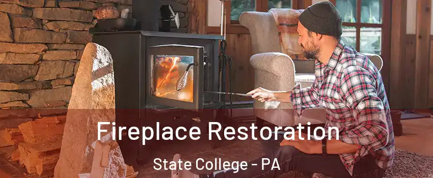  Fireplace Restoration State College - PA