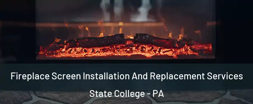  Fireplace Screen Installation And Replacement Services State College - PA