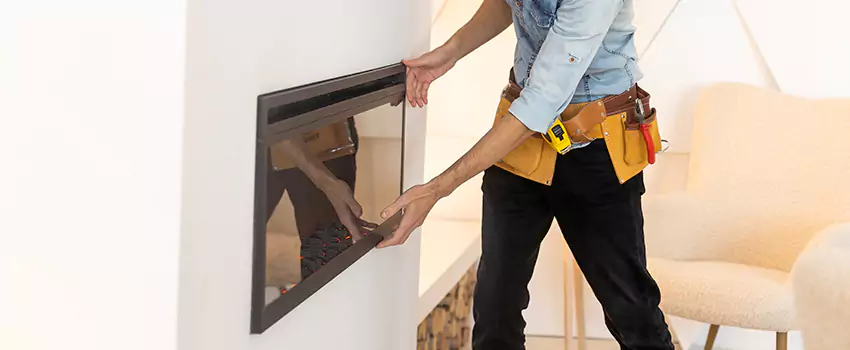 Metal Fireplace Installation in State College, Pennsylvania
