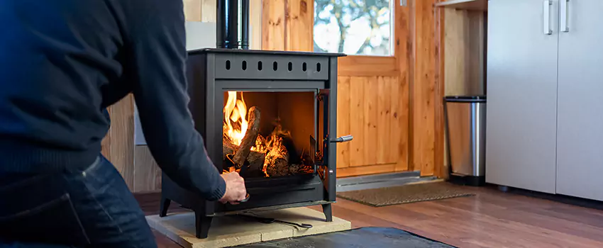 Open Hearth Wood Fireplace Installation in State College, PA