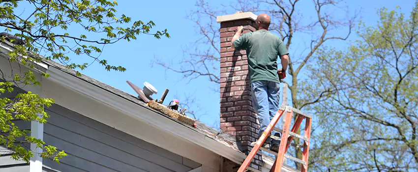Vinyl and PVC Chimney Flashing Installation in State College, PA