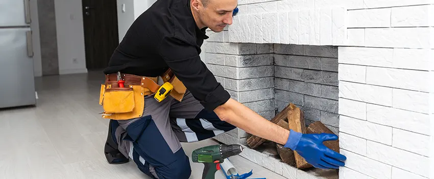 Fireplace Damaged Damper Frame Repair Services in State College, Pennsylvania