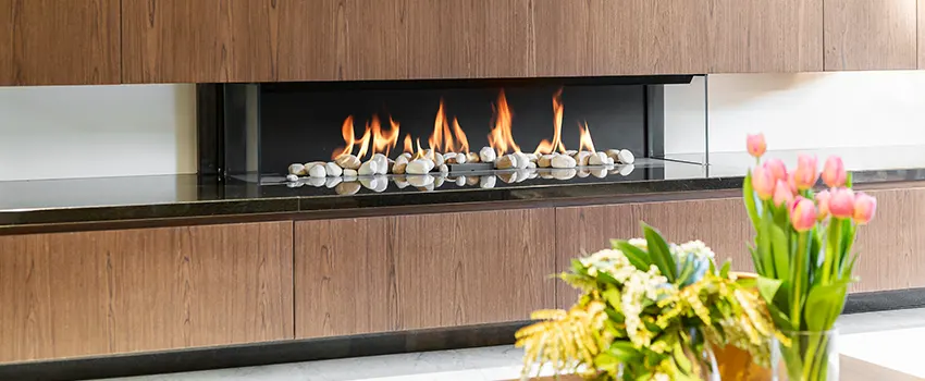 Double-height Fireplace Design Refurbishment in State College, Pennsylvania