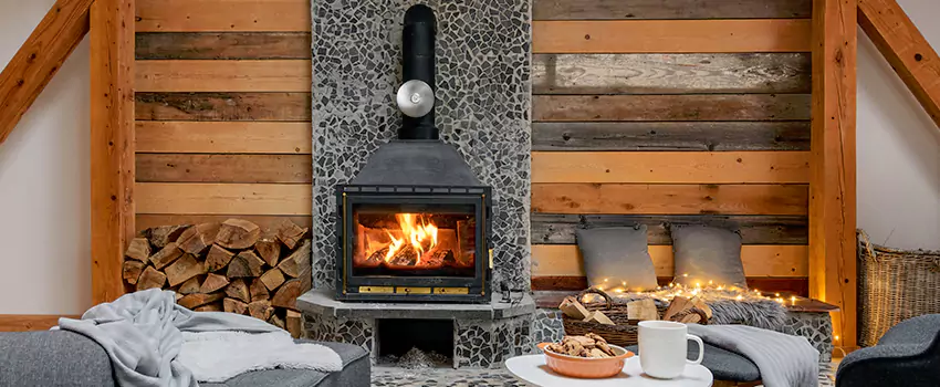 Thelin Hearth Products Direct Vent Gas Stove Fireplace Inspection in State College, Pennsylvania