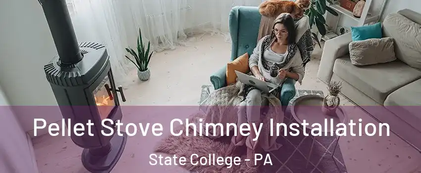  Pellet Stove Chimney Installation State College - PA