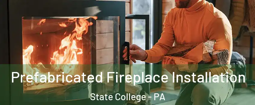  Prefabricated Fireplace Installation State College - PA
